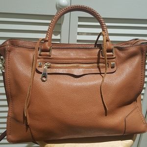 Rebecca Minkoff Brown Regan Leather Crossbody